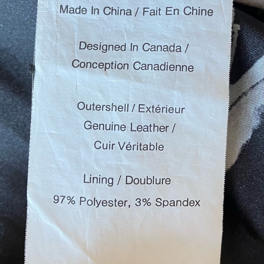Danier Italian Leather Motor Coat XS - Picture 6 of 11